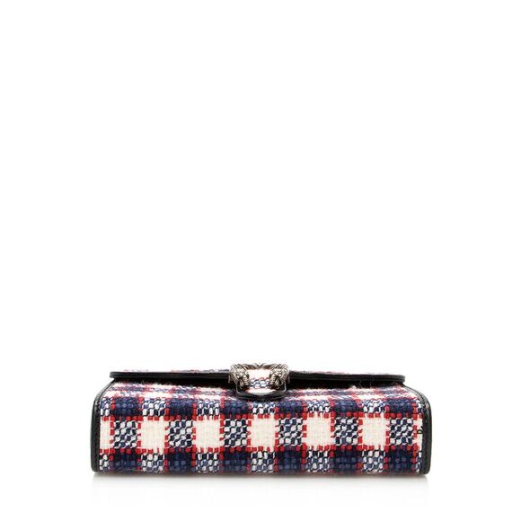 Gucci Tweed Dionysus Chain Wallet - Picture 4 of 11